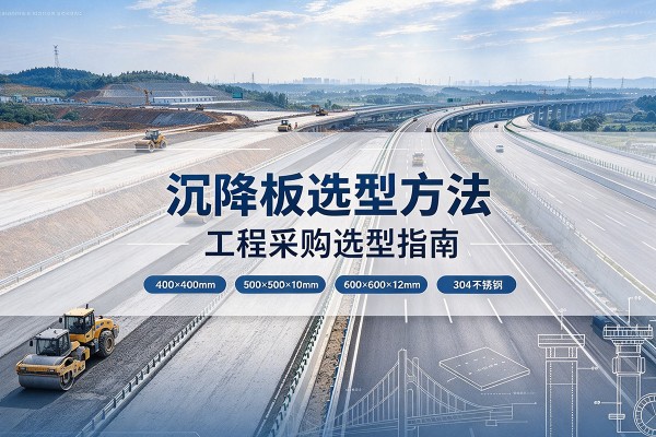 南浔沉降板选择方法