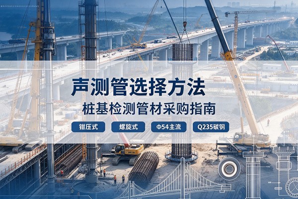 南浔声测管选型标准