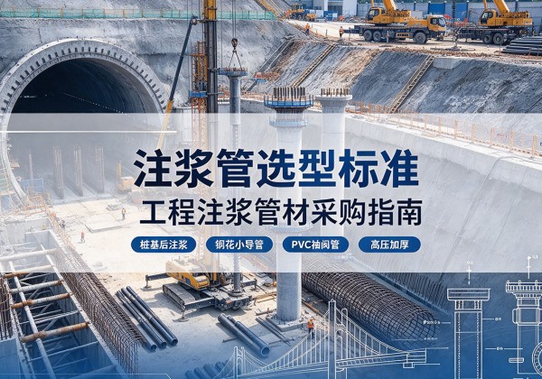 南浔注浆管选型标准